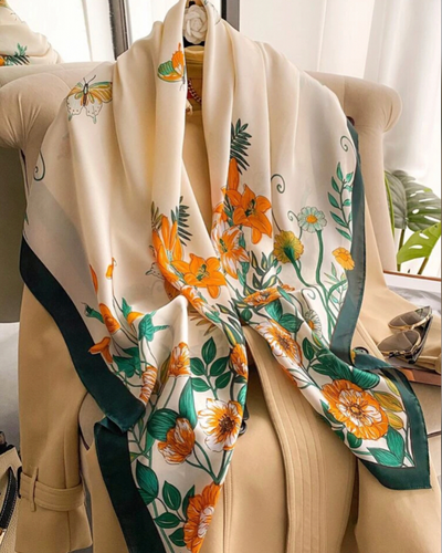 Floral Pattern scarf