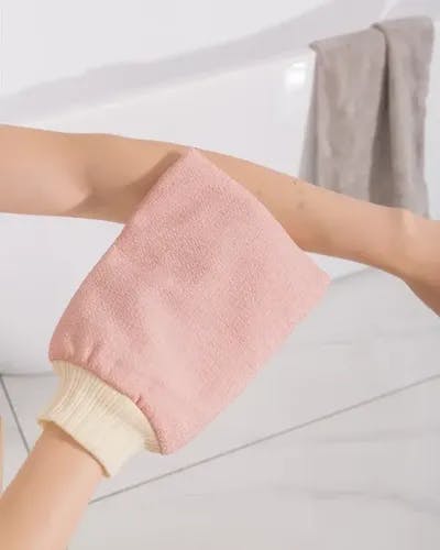 Bath gloves